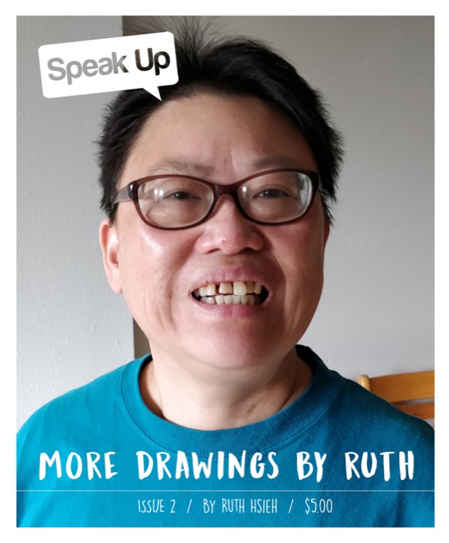 Speak Up cover — More Drawings by Ruth