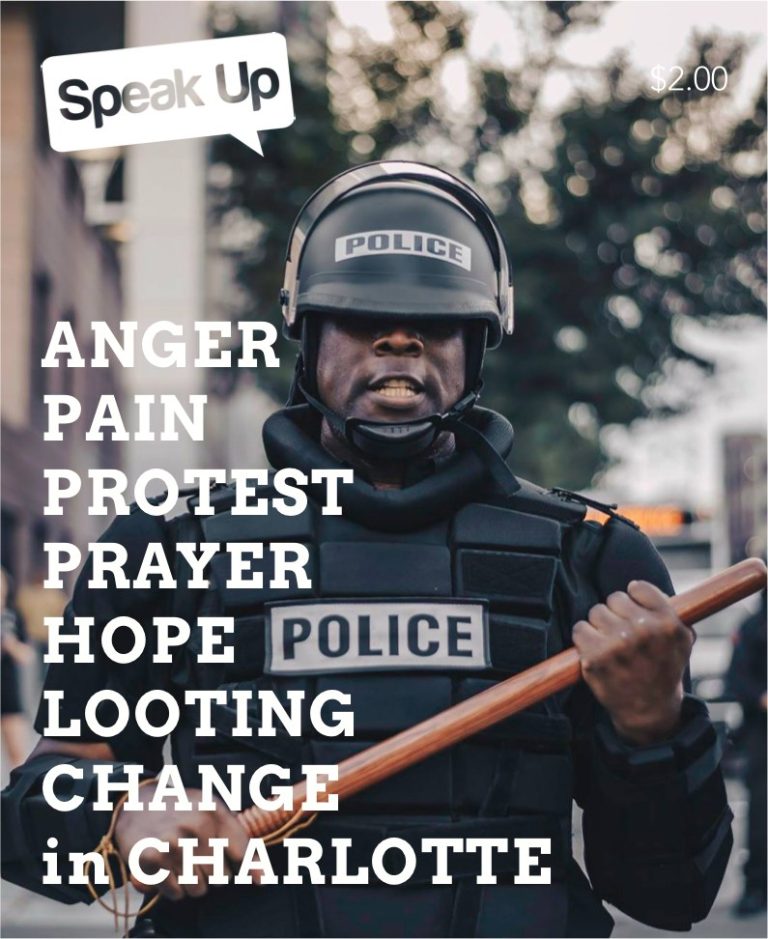 Speak Up cover — Change in Charlotte