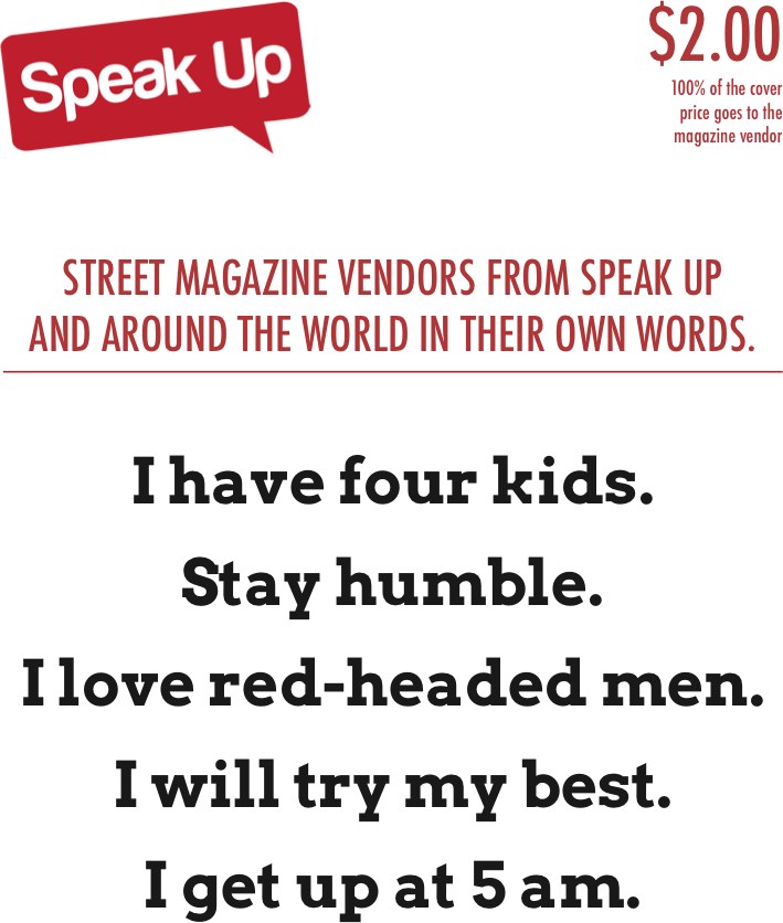 Speak Up cover — In Their Own Words
