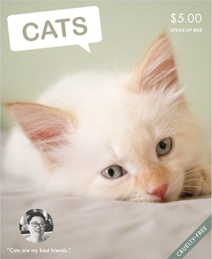 Speak Up cover — Cats