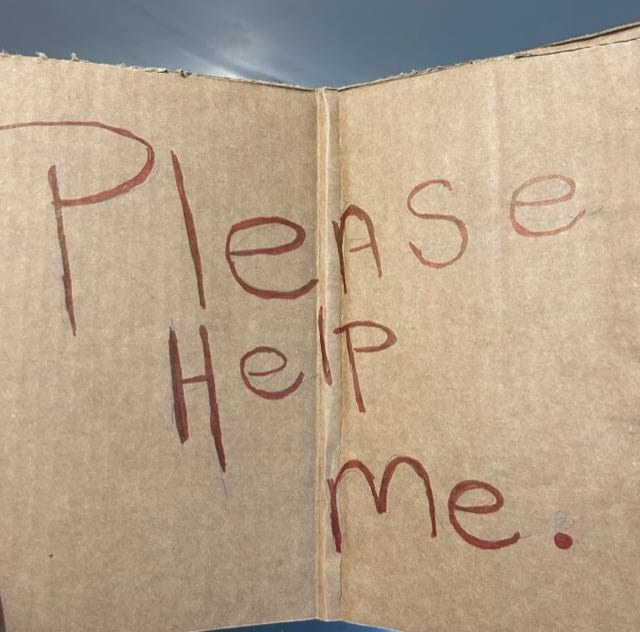 Cover photograph for “Dad's Homelessness”