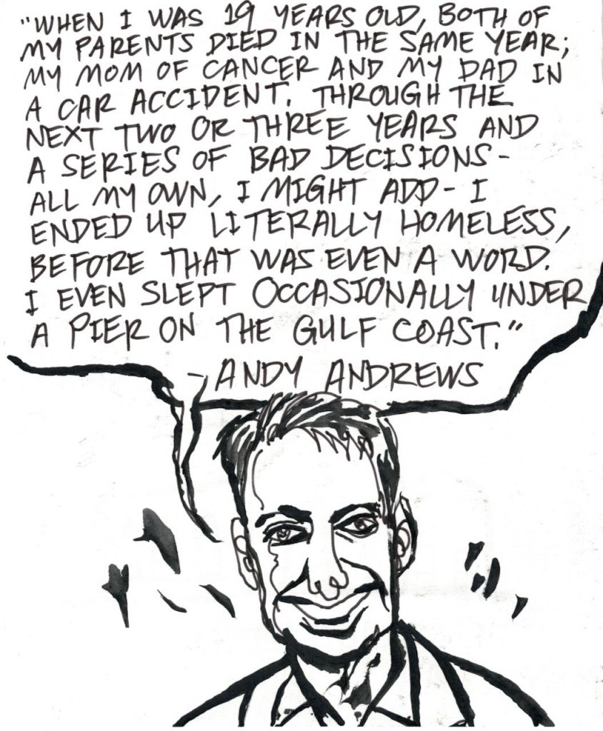A drawn page by David Alan Goldberg from Beans 0 · Where to Sleep