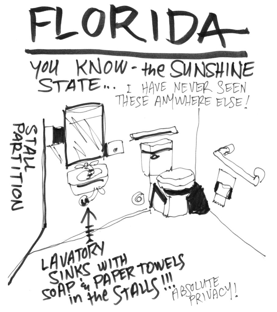 A drawn page by David Alan Goldberg from Beans 1 · Where to Potty