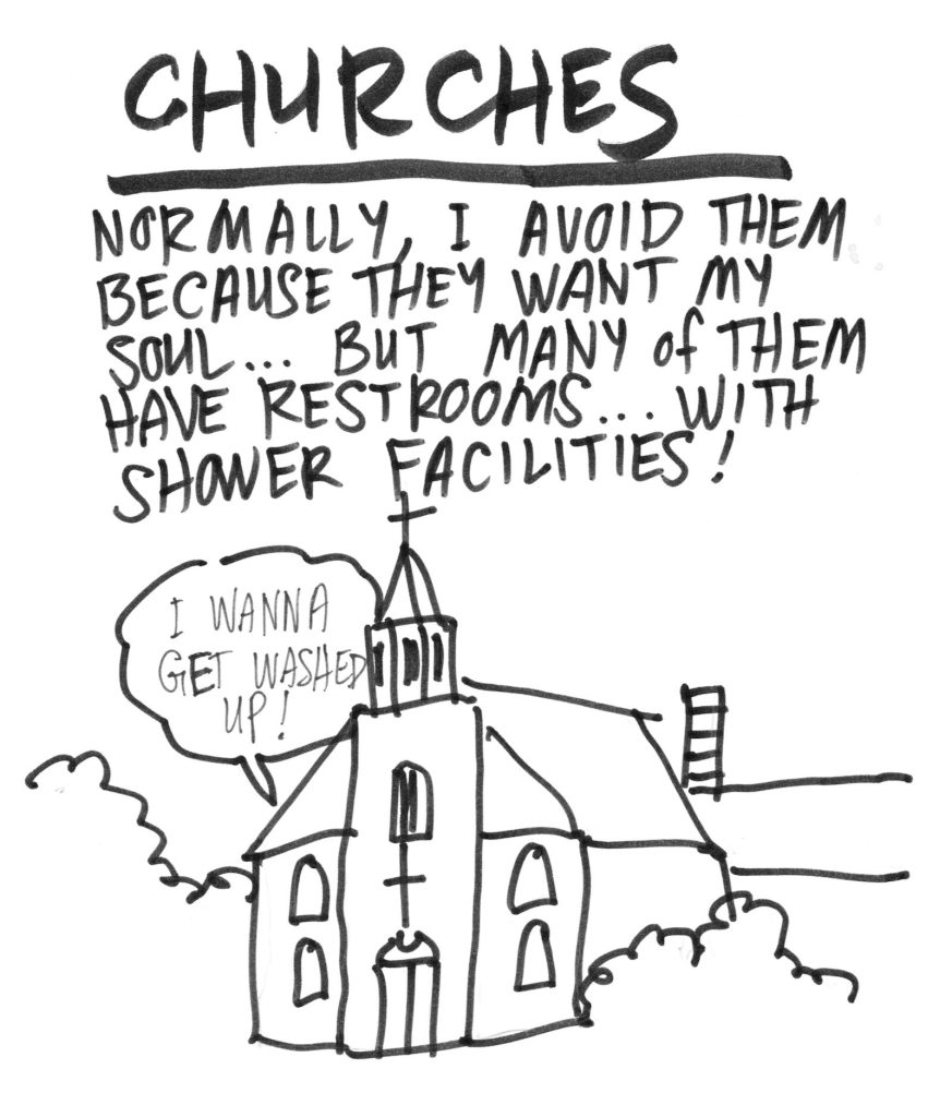 A drawn page by David Alan Goldberg from Beans 1 · Where to Potty