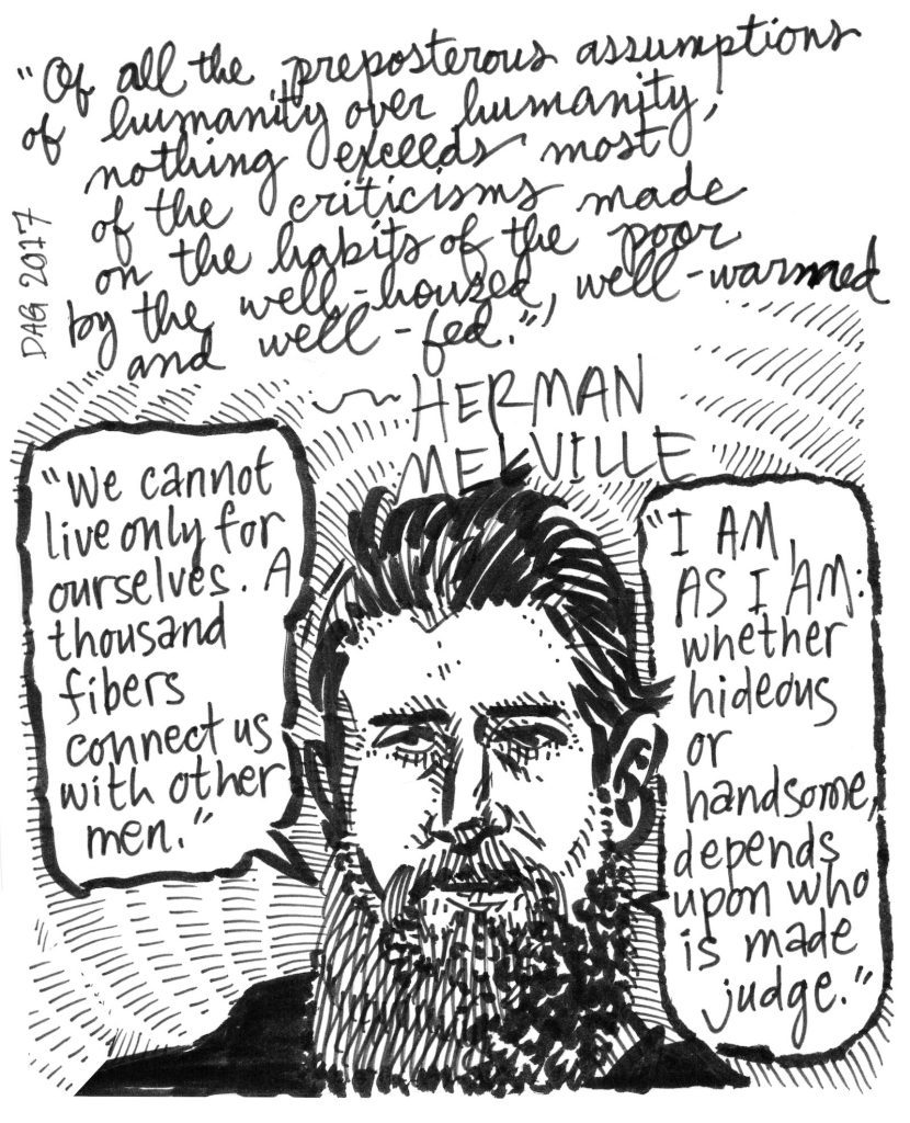 A drawn page by David Alan Goldberg from Beans 2 · What to Wear