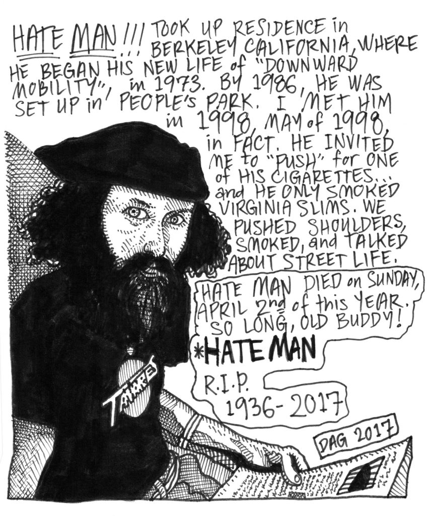 A drawn page by David Alan Goldberg from Beans 2 · What to Wear