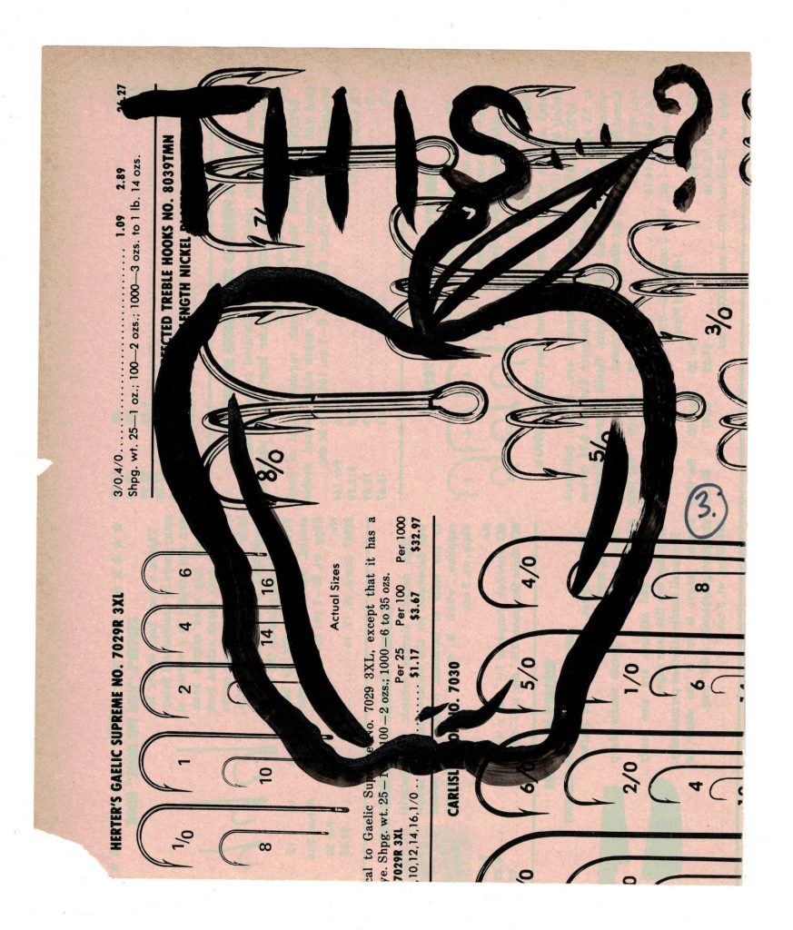 A drawn page by David Alan Goldberg from Beans 3 · The Food Issue