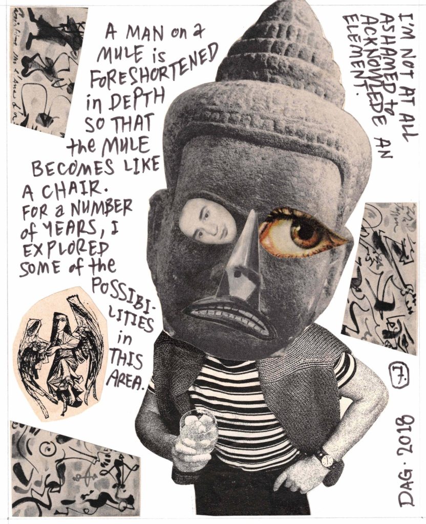A drawn page by David Alan Goldberg from Beans 5 · Crazy