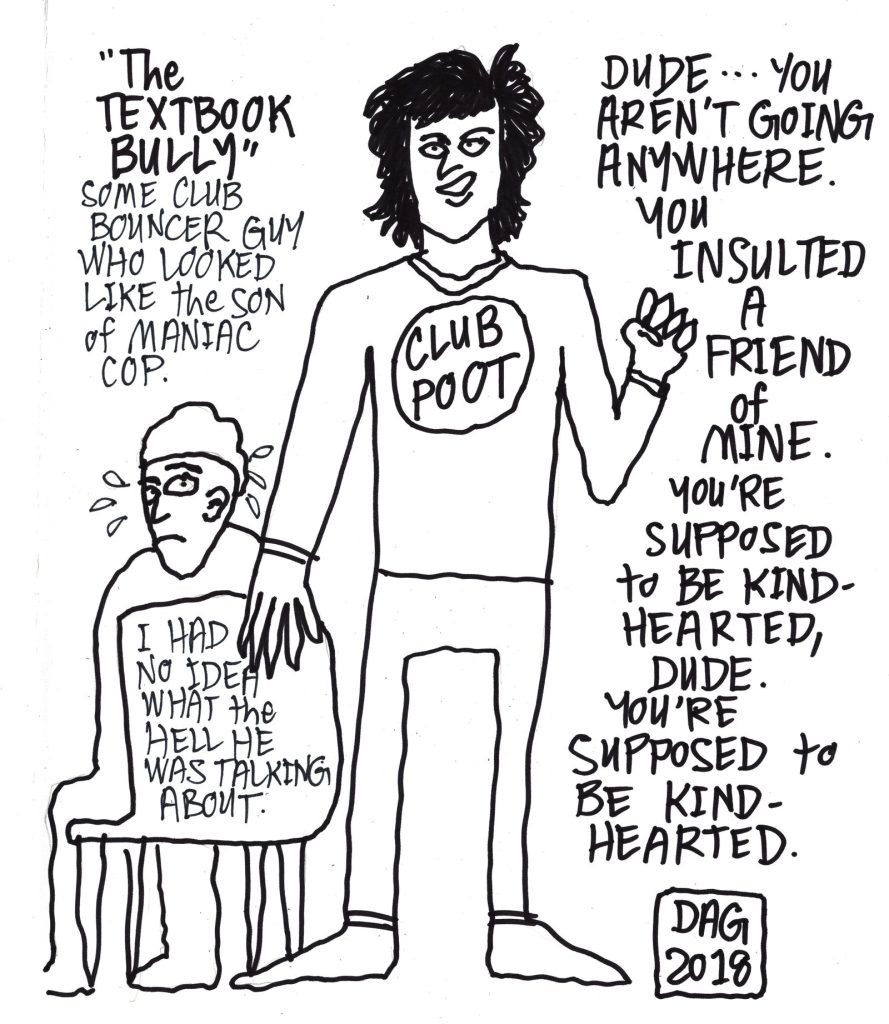 A drawn page by David Alan Goldberg from DAG Shorts 2