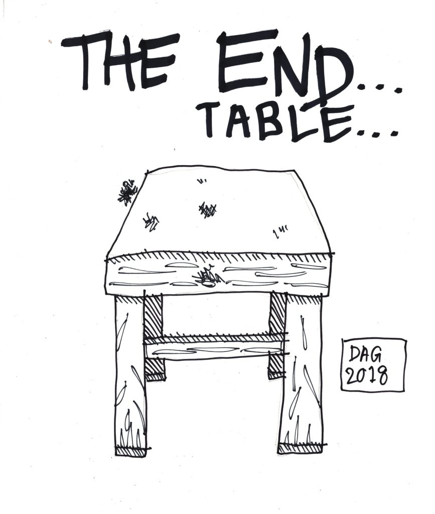 A drawn page by David Alan Goldberg from DAG Shorts 2