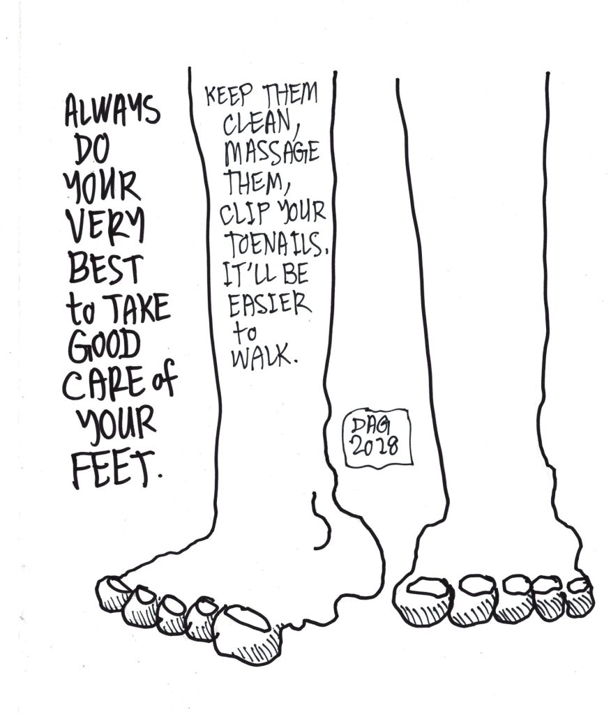 A drawn page by David Alan Goldberg from DAG Shorts 2