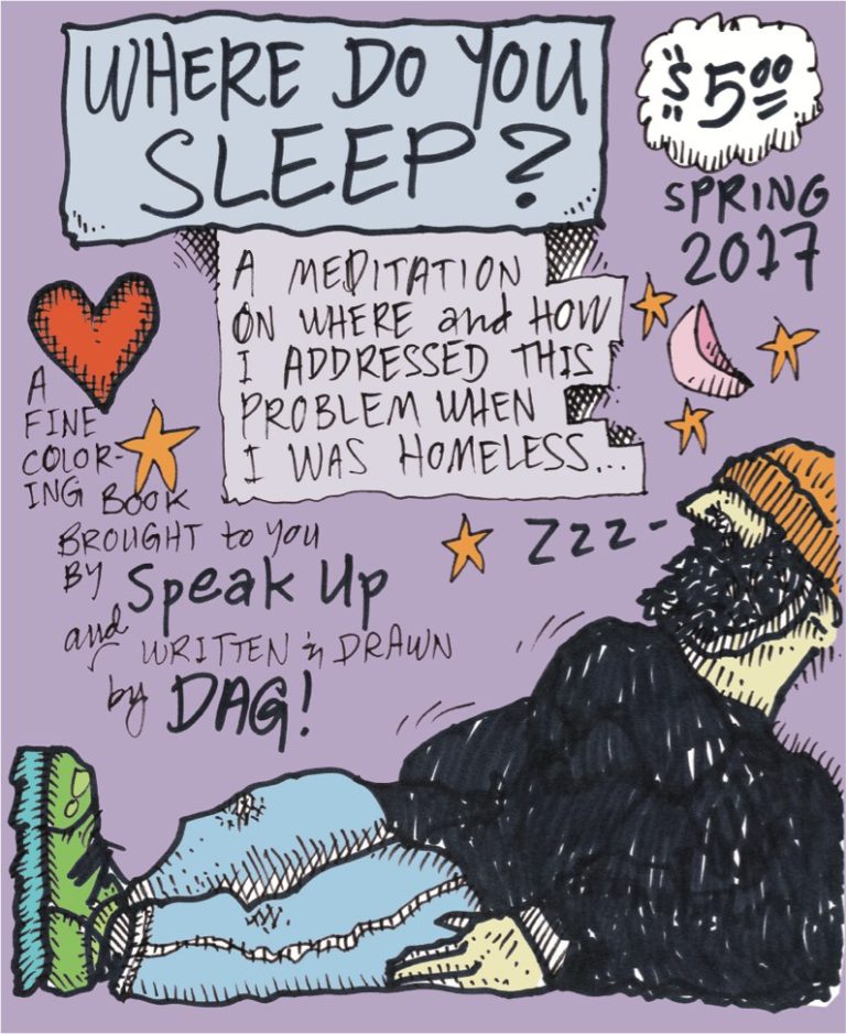 Speak Up cover — Where Do You Sleep?