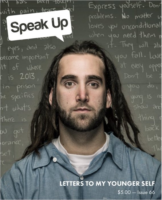 Speak Up cover — Letters to My Younger Self