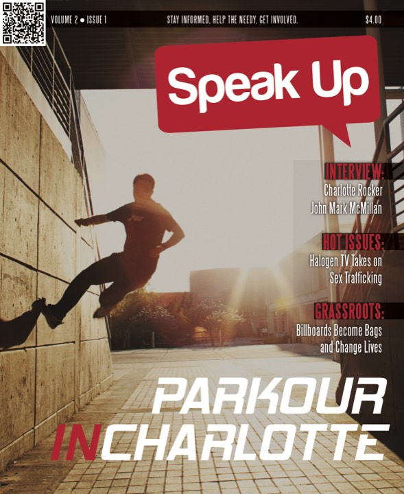 Speak Up cover — Parkour in Charlotte