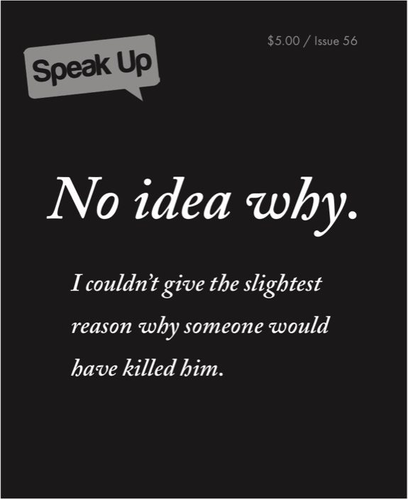 Speak Up cover — No Idea Why