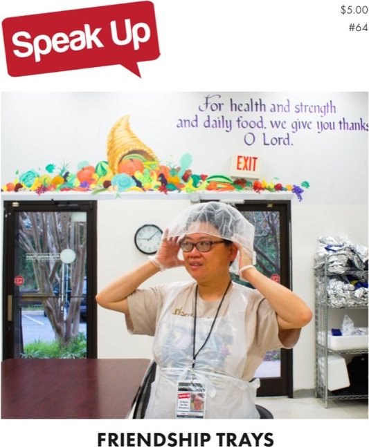 Speak Up cover — Friendship Trays · Ruth