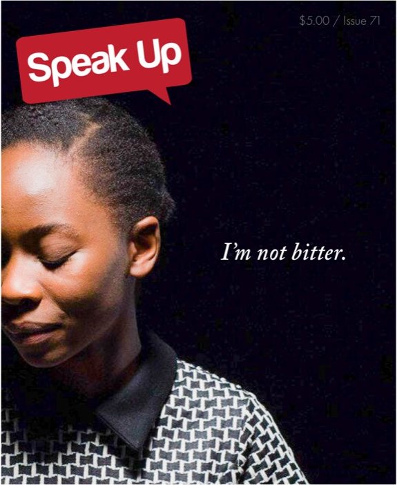 Speak Up cover — I’m Not Bitter