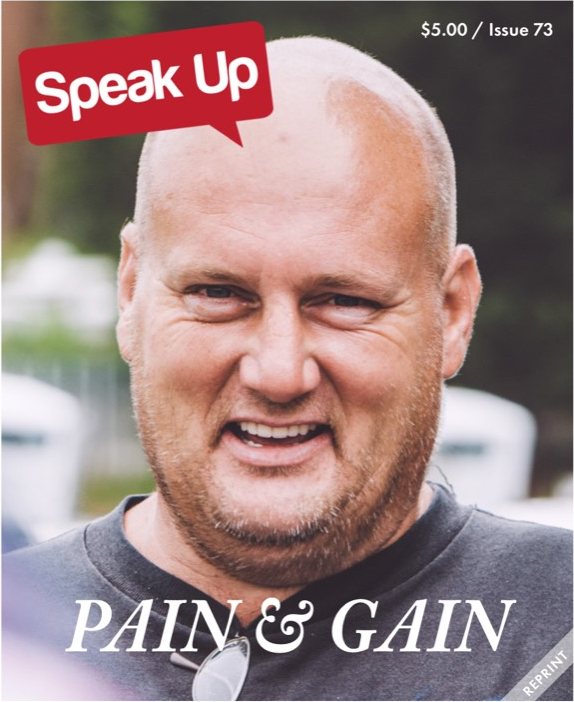 Speak Up cover — Pain & Gain · Harold
