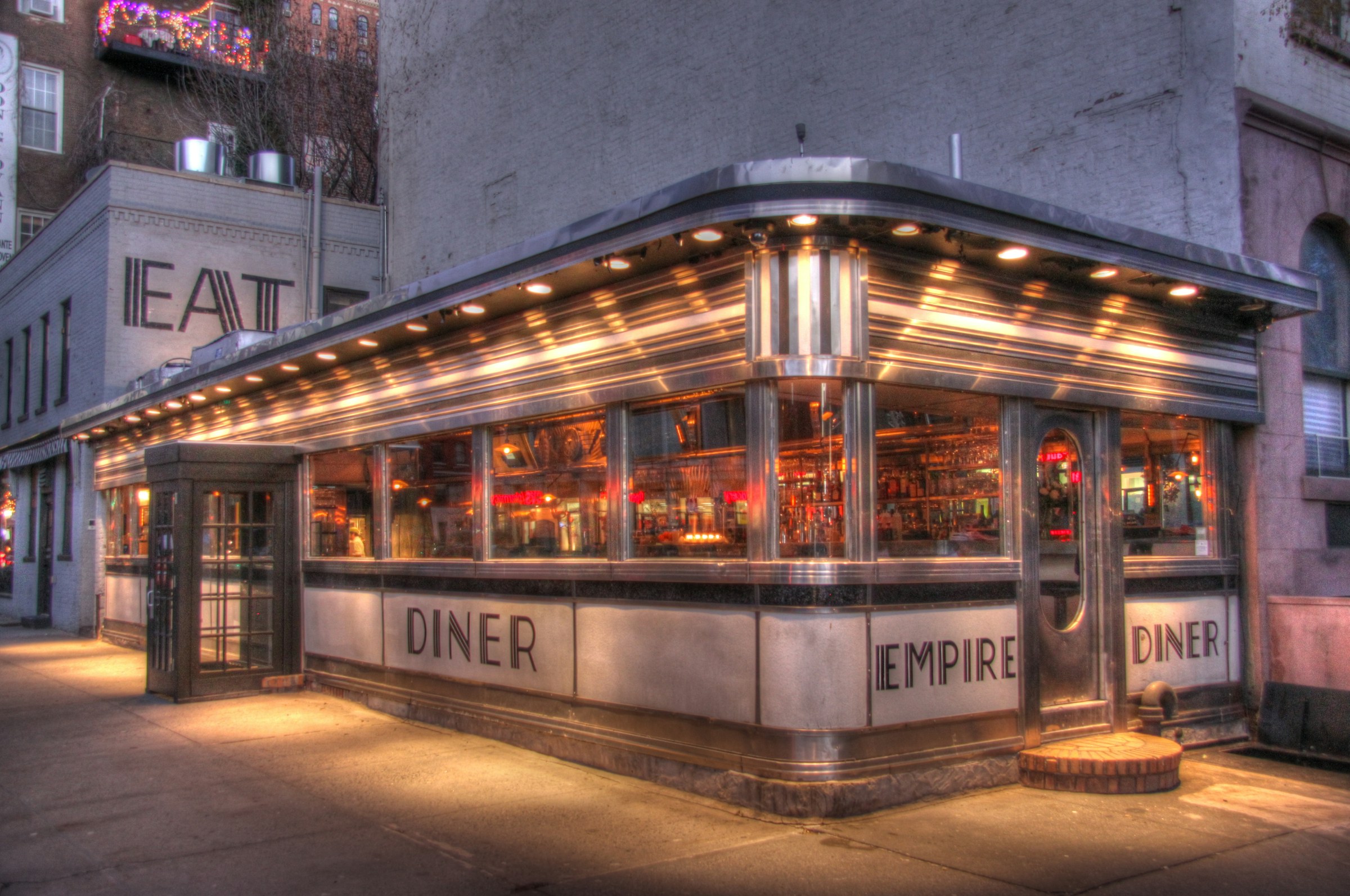 the Empire Diner, New York