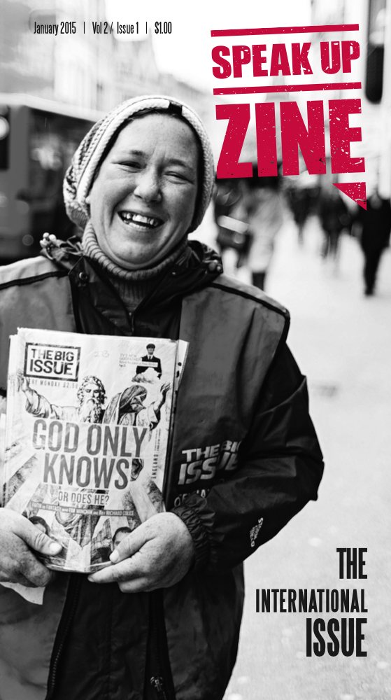 Speak Up cover — Zine 17